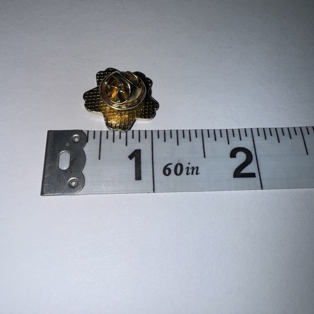 Bunny Rabbit On Strawberry Pin Brooch - Picture 2 of 2